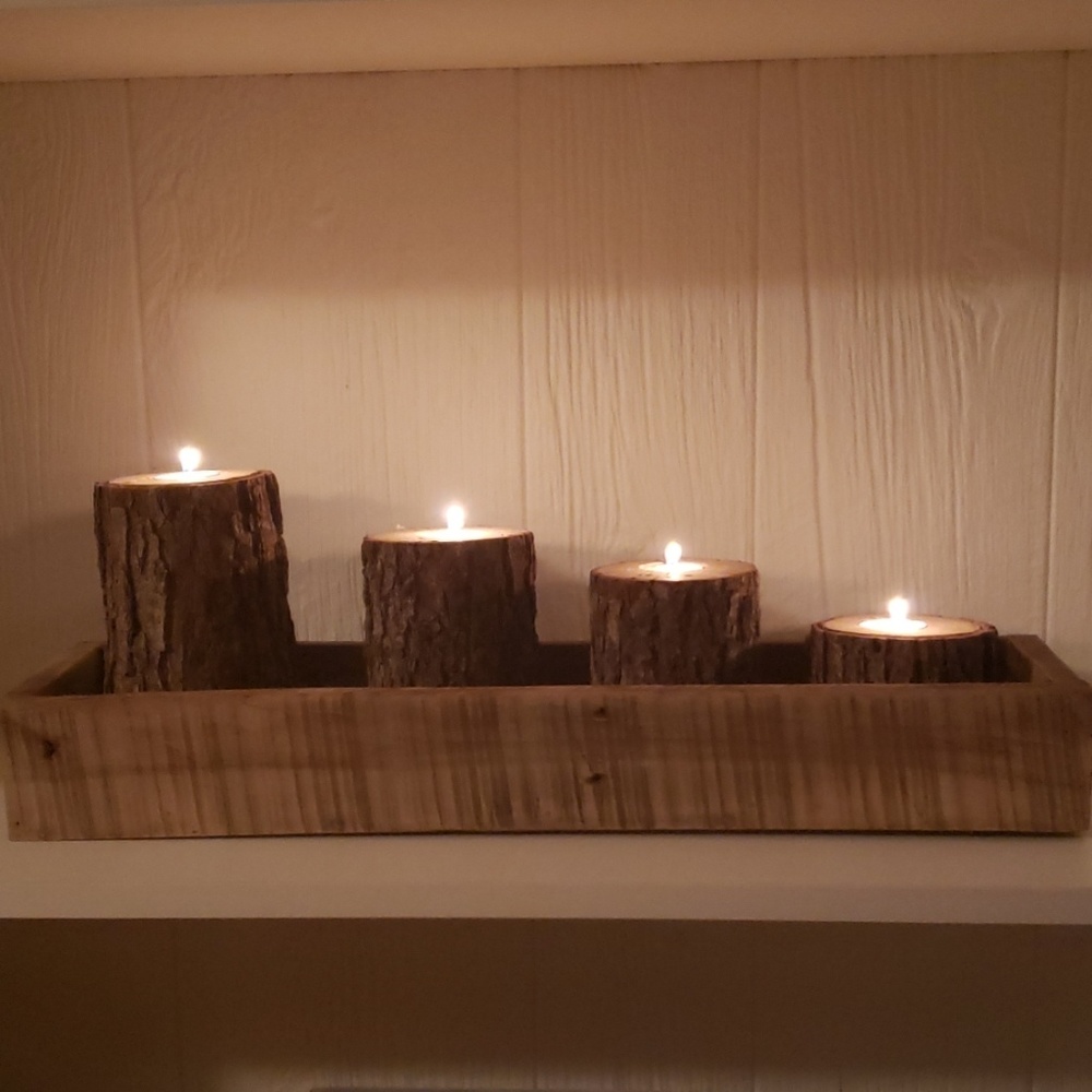 Candle and candle holder